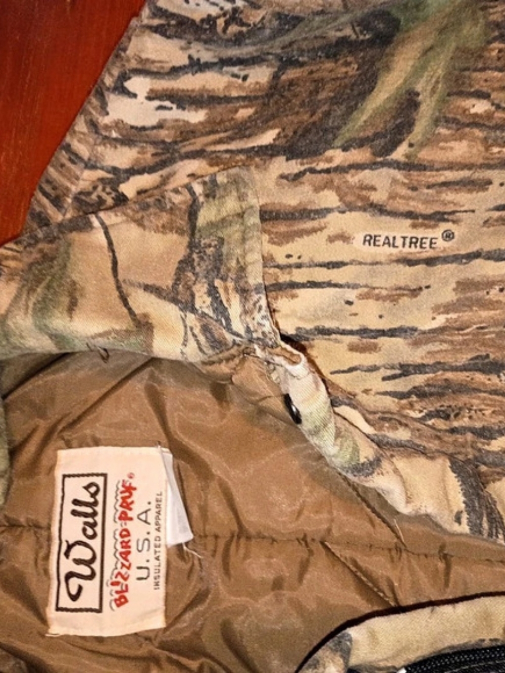Walls Blizzard Pruf Realtree Camo Coverall (2) - Picture 4 of 5